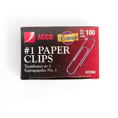 Acco, Paper Clip, #1